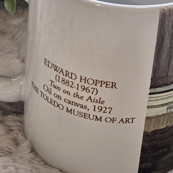 Ultima Mug Edward Hopper Two on the Aisle - From the Toledo Museum of Art - Picture 2 of 8